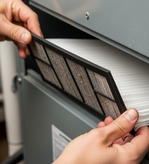 Furnace filter replacement